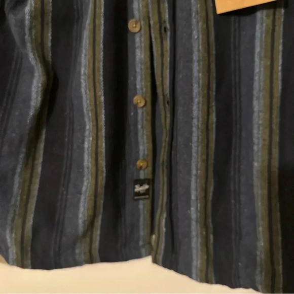 NEW BROOKLYN CLOTH SHACKET BLENDED FABRIC COMFORT WEAR • LAPEL COLLAR • BOXY CUT - Picture 7 of 7